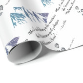 ハイキング山宇宙ウィスパーウェルカムホーム ラッピングペーパー (ロールコーナー)