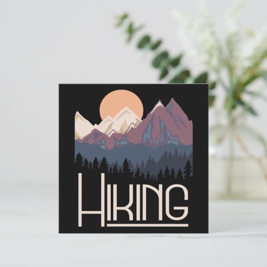 ハイキング山脈 カード (スタンド正面)