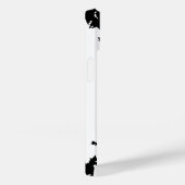 ハイキング引用文モノクロ山景色を撮る Case-Mate iPhoneケース (裏面 / 右)