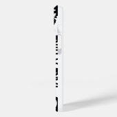 ハイキング引用文モノクロ山景色を撮る Case-Mate iPhoneケース (裏面 / 左)