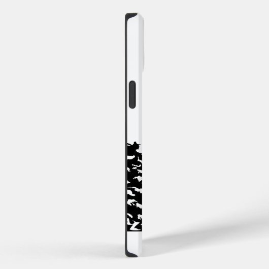 ハイキング引用文モノクロ山景色を撮る Case-Mate iPhoneケース (裏面 / 右)