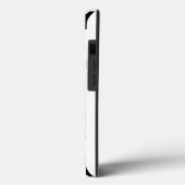 ハイキング引用文モノクロ山景色を撮る Case-Mate iPhoneケース (裏面 / 左)