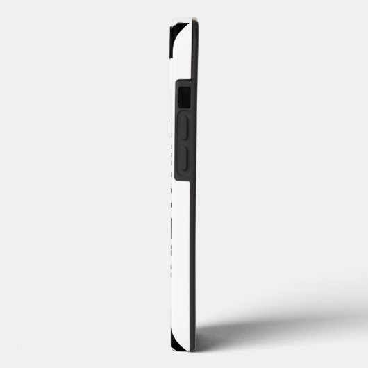 ハイキング引用文モノクロ山景色を撮る Case-Mate iPhoneケース (裏面 / 左)