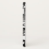 ハイキング引用文モノクロ山景色を撮る Case-Mate iPhoneケース (裏面/左)