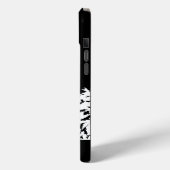 ハイキング引用文モノクロ山景色を撮る Case-Mate iPhoneケース (裏面 / 左)