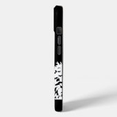 ハイキング引用文モノクロ山景色を撮る Case-Mate iPhoneケース (裏面 / 左)