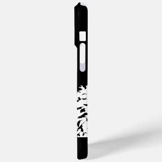 ハイキング引用文モノクロ山景色を撮る Case-Mate iPhoneケース (裏面 / 左)