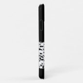 ハイキング引用文モノクロ山景色を撮る Case-Mate iPhoneケース (裏面/右)