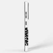 ハイキング引用文モノクロ山景色を撮る SAMSUNG GALAXYケース (右側面)