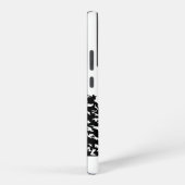 ハイキング引用文モノクロ山景色を撮る SAMSUNG GALAXYケース (右側面)