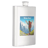 ハイキング忘れウー電話 フラスク (右)