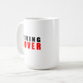 ハイキング恋人 コーヒーマグカップ (正面左)