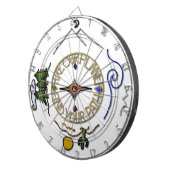 ハイキング我々の惑星ハイカーのソウルコンパス ダーツボード (正面右)