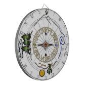 ハイキング我々の惑星ハイカーのソウルコンパス ダーツボード (正面左)