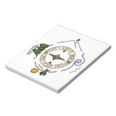 ハイキング我々の惑星ハイカーのソウルコンパス ノートパッド (回転)