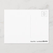 ハイキング我々の惑星ハイカーのソウルコンパス ポストカード (裏面)