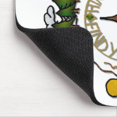 ハイキング我々の惑星ハイカーのソウルコンパス マウスパッド (コーナー)