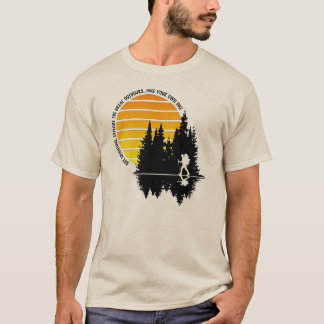 ハイキング自分のハイキング Tシャツ