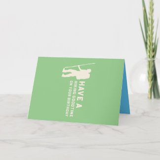 ハイキング誕生日カード カード