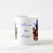 ハイキング風光明媚なホワイトマウンテンズニューハンプシャー コーヒーマグカップ (中央)