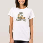 ハイキング アウトドア アドベンチャー Tシャツ (正面)