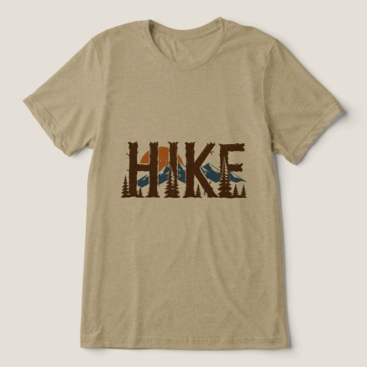 ハイキング アドベンチャー  トライブレンドＴシャツ (デザイン正面)