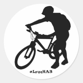 ハイキング・ア・バイクのシール ラウンドシール