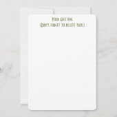 ハイキング カード (裏面)