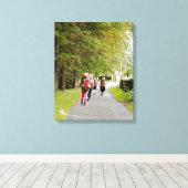 ハイキング キャンバスプリント (インサイチュ (ウッドフロア))