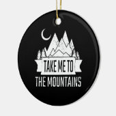 ハイキング セラミックオーナメント (左)