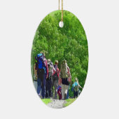 ハイキング セラミックオーナメント (右)