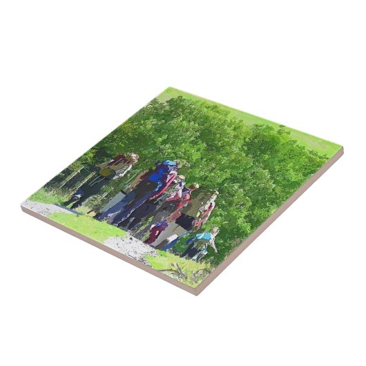 ハイキング タイル (側面)