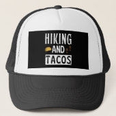 ハイキング&タコスおもしろいト キャップ (正面)