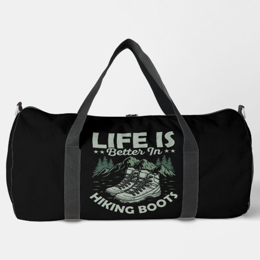 ハイキング ダッフルバッグ (正面)