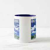 ハイキング ツートーンマグカップ (中央)