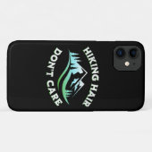 ハイキング・ヘア・ドント・ケア Case-Mate iPhoneケース (裏面(横))