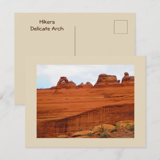 ハイキング ポストカード (正面/裏面)
