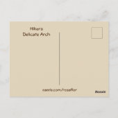 ハイキング ポストカード (裏面)