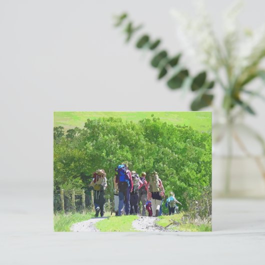 ハイキング ポストカード (スタンド正面)