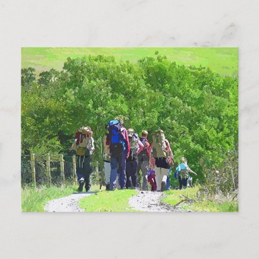 ハイキング ポストカード (正面)