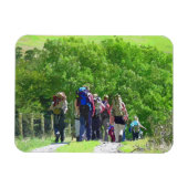 ハイキング マグネット (横)