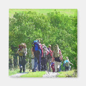 ハイキング マグネット (正面)