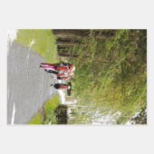 ハイキング ラッピングペーパーシート (正面2)