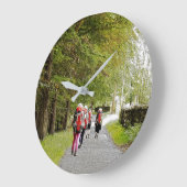 ハイキング ラージ壁時計 (傾斜)