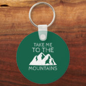 ハイキング – 山に連れて行って キーホルダー (正面)