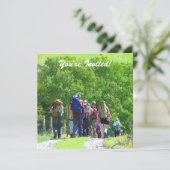 ハイキング 招待状 (スタンド正面)