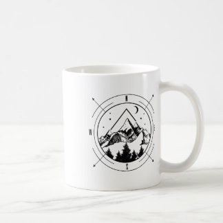 ハイキング 登山 アウトドア キャンプ 自然 コーヒーマグカップ