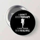 ハイキング 缶バッジ (正面&裏面)