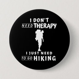 ハイキング 缶バッジ