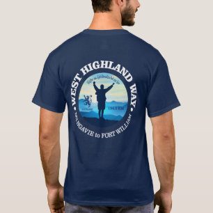 ハイキング(西の高地の方法) Tシャツ